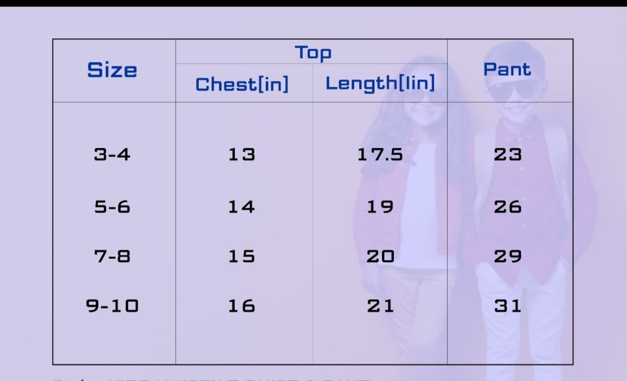 Half Sleeves Pajama Set (Turtles)