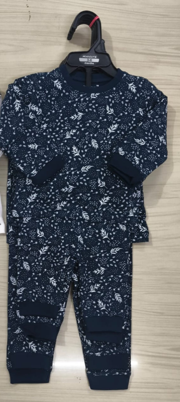 Premium Full sleeves Cotton Tshirt with Pant (Leaf🌿)