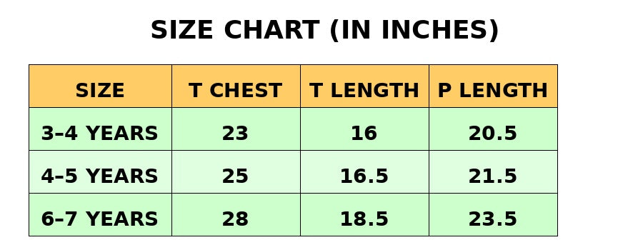 Premium Cotton Half sleeves Tshirt with Pant (Green with Sunflower Smiley)