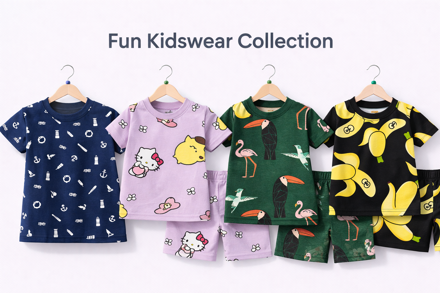 Premium Shorts Sets (4 for 999rs) (1-14 Yrs)