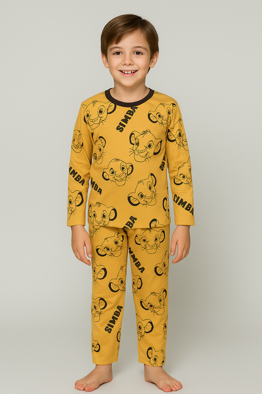Kids’ Loungewear Winter set (SIMBA)  (2-10 Yrs)