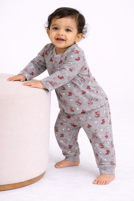 Premium Full sleeves Tshirt with Pant (Bow)