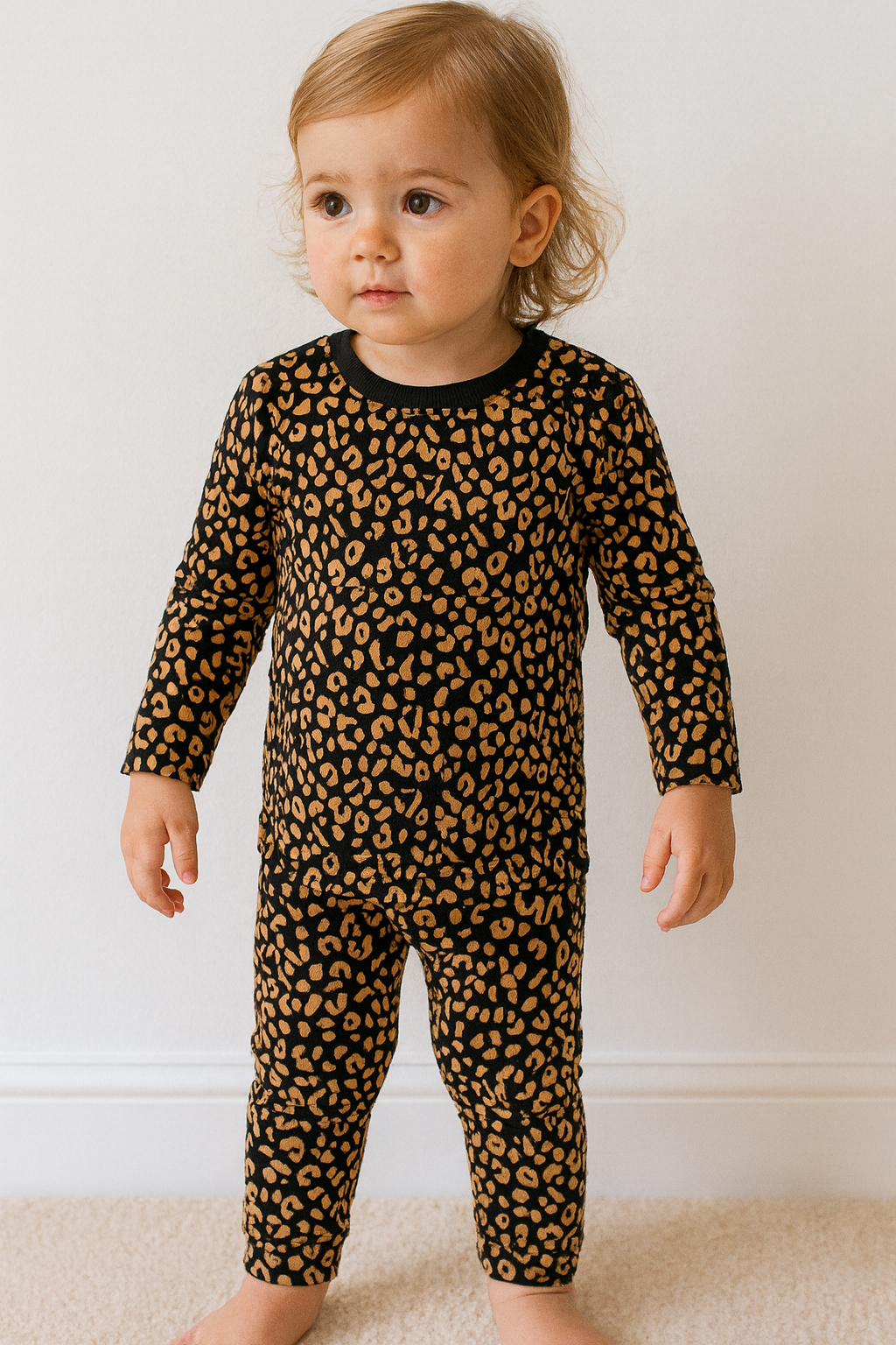 Kids’ Loungewear Winter set (Cheeta Printed)