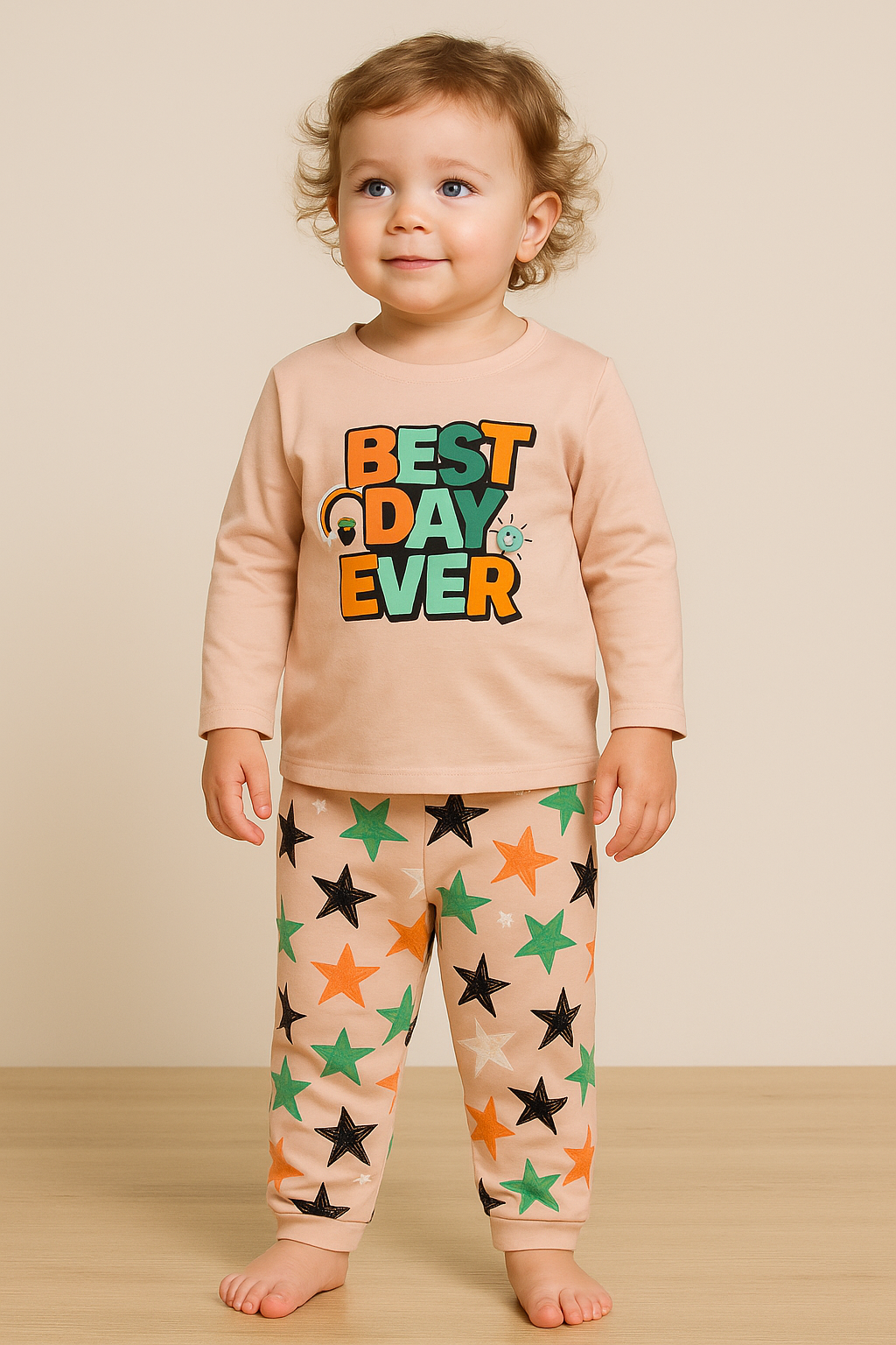 Premium Full sleeves Tshirt with Pant (Best Day Ever) (Yr)