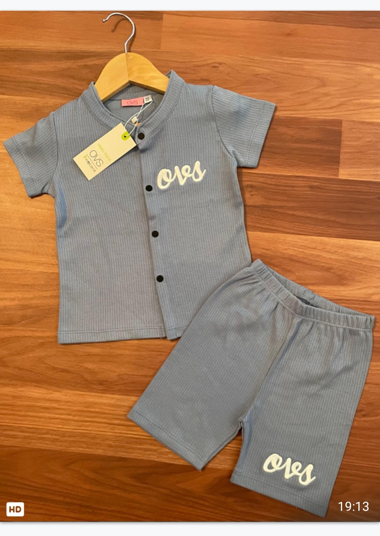 Front open Tshirt with Shorts Sets (OVS)