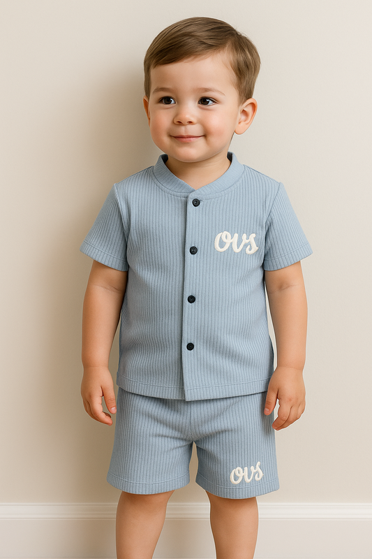 Front open Tshirt with Shorts Sets (OVS)