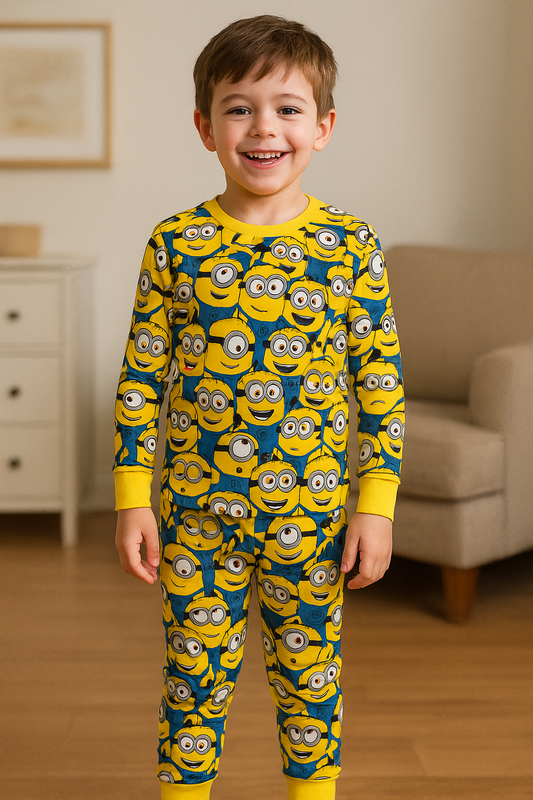 Kids’ Loungewear Set (Minion)  (4-10 Yrs)