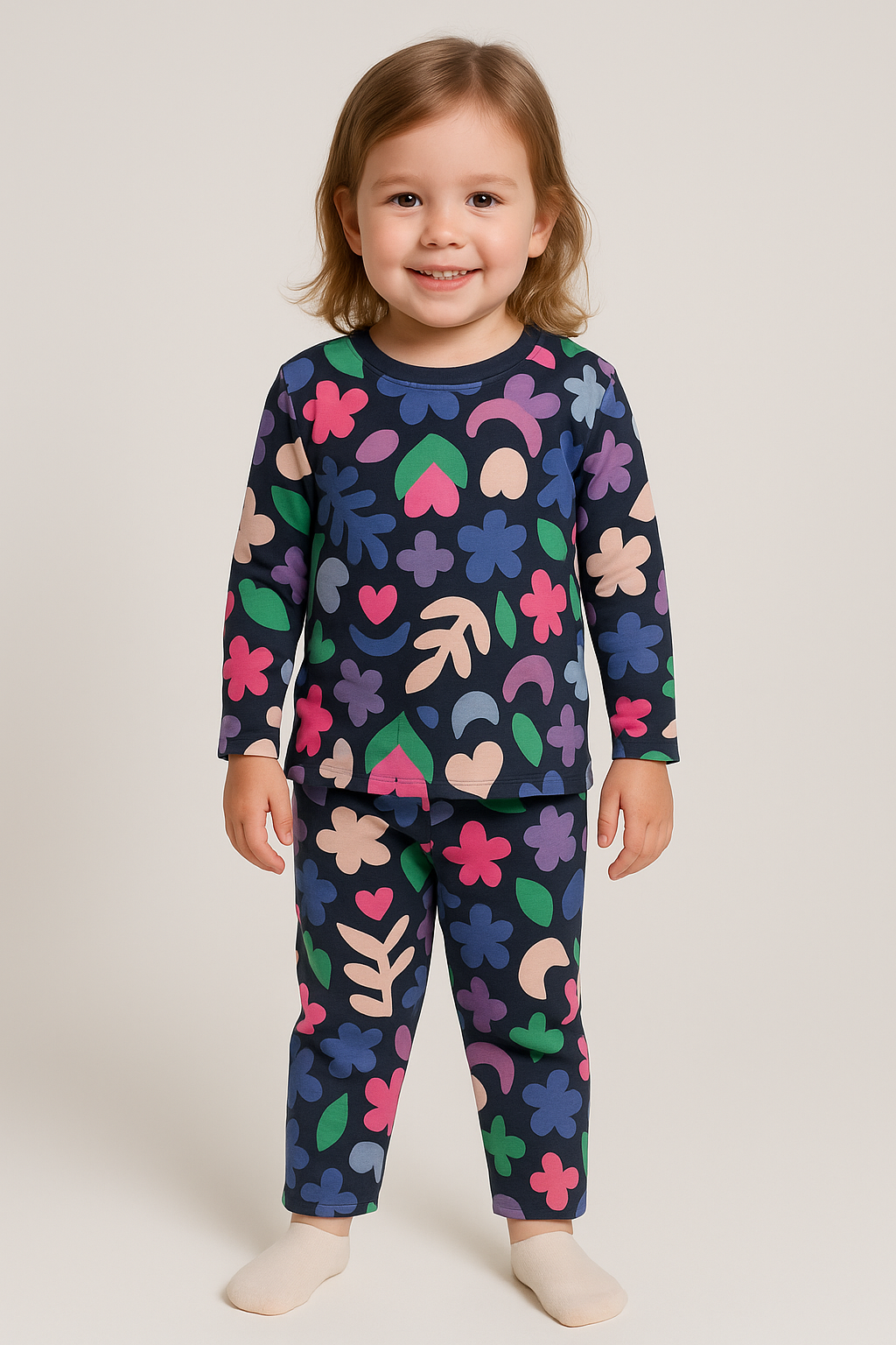 Exclusive Winter Wear (Navy Leaf)