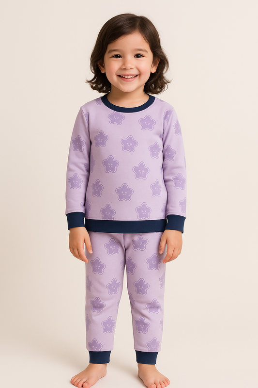 Exclusive Winter Wear (Lavender Star) (Heavy FLEECE)