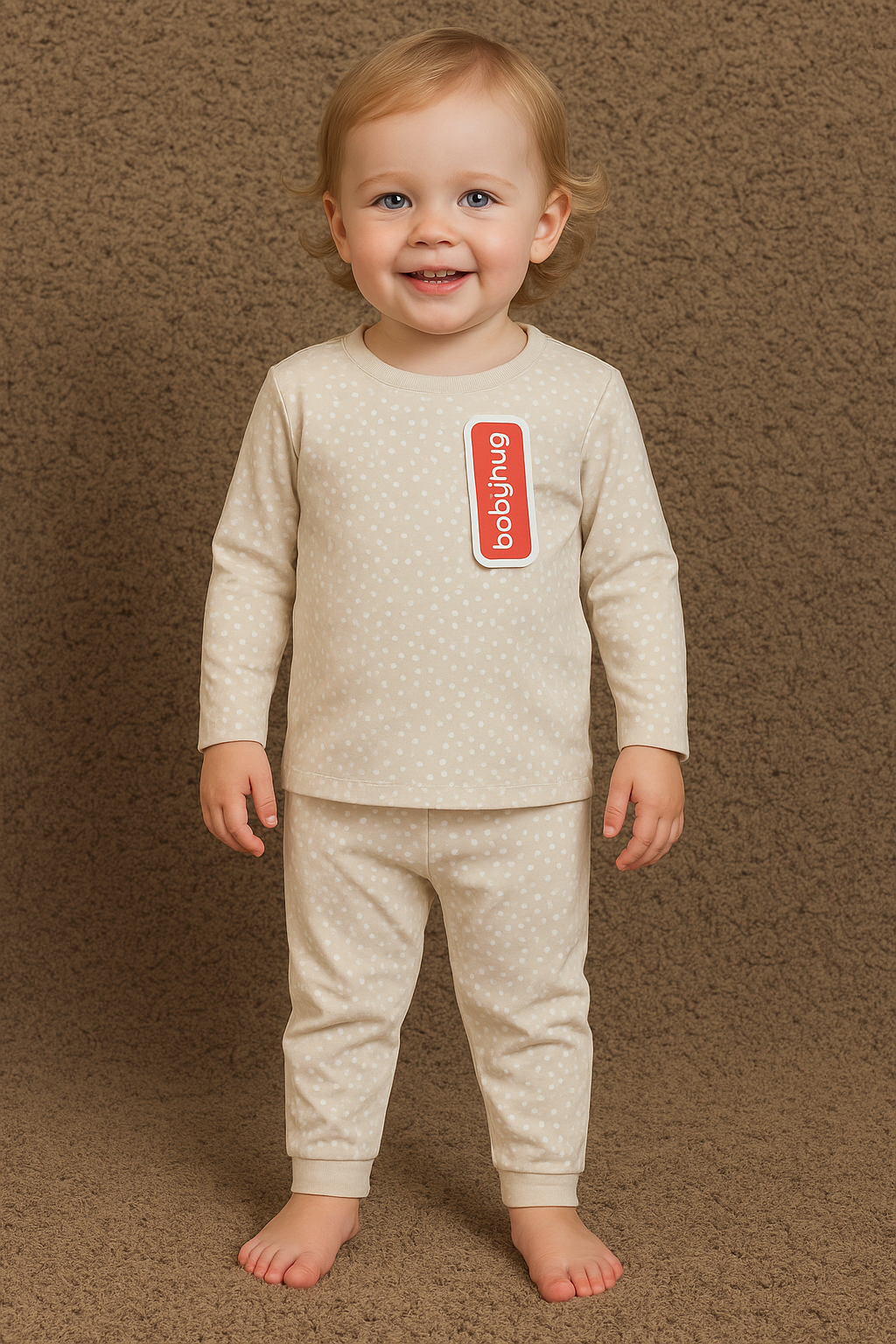 Premium Full sleeves Tshirt with Pant (Tiny Dots)