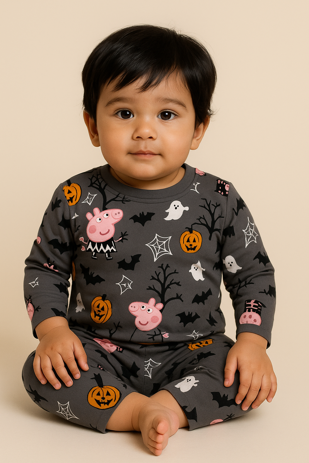 INFANT Kids’ Loungewear Winter set  (Halloween) (Fleece)