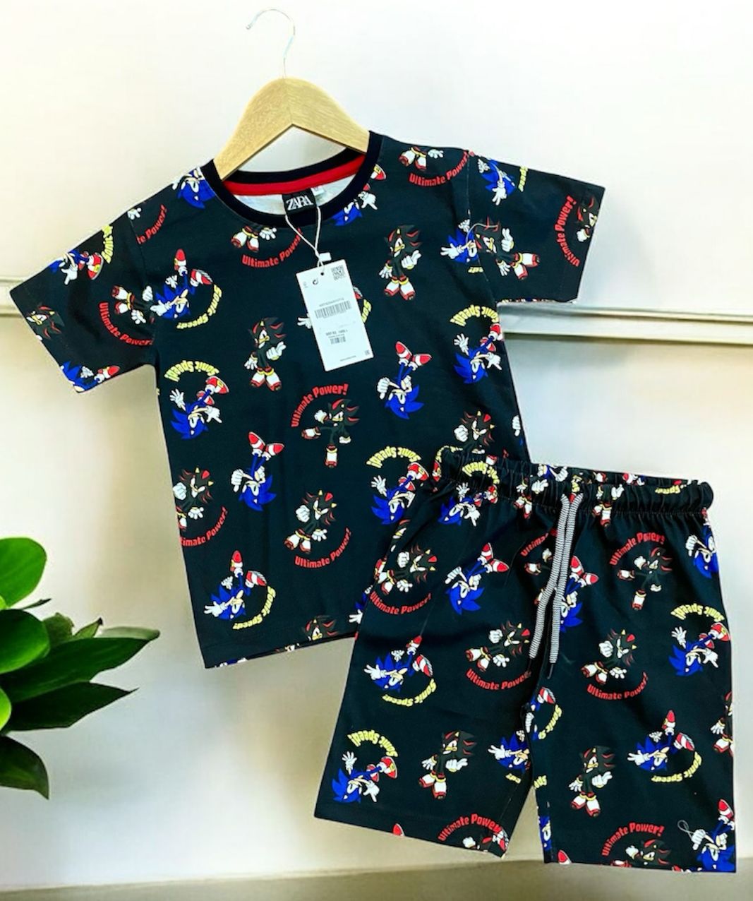 Shorts Sleeves Tshirt with Shorts Sets (Ultimate Power) - sanright