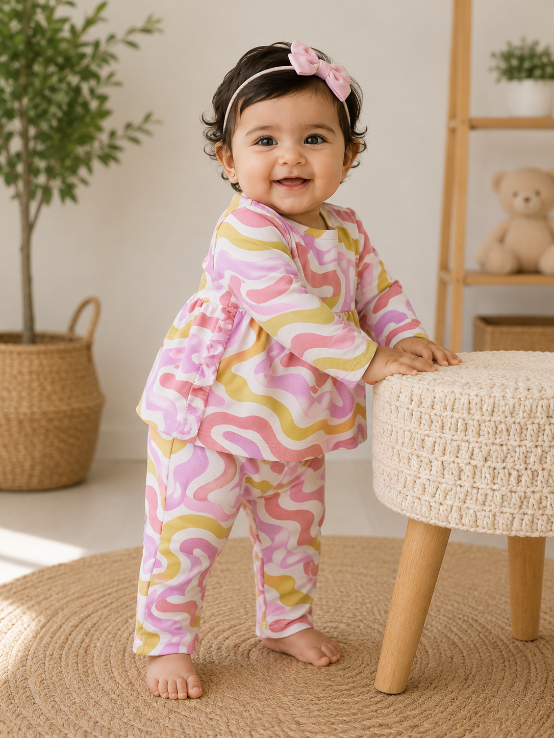 Full Sleeves Frocks Sets ( Colorful Design)