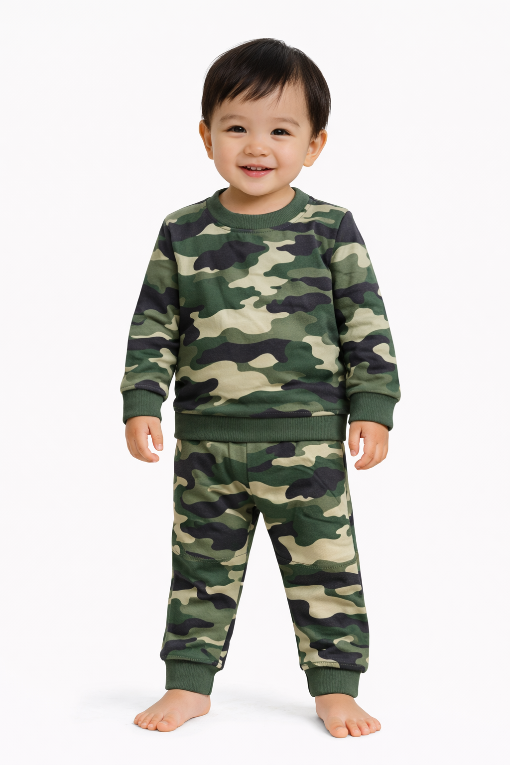 Premium Winter Full sleeves Tshirt with Pant (Military 3.0)