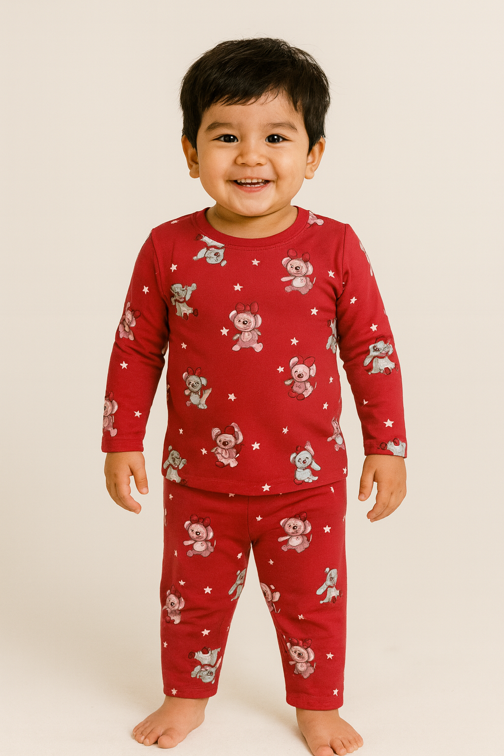 Exclusive Winter Wear (Red Rabbit) (Fleece)