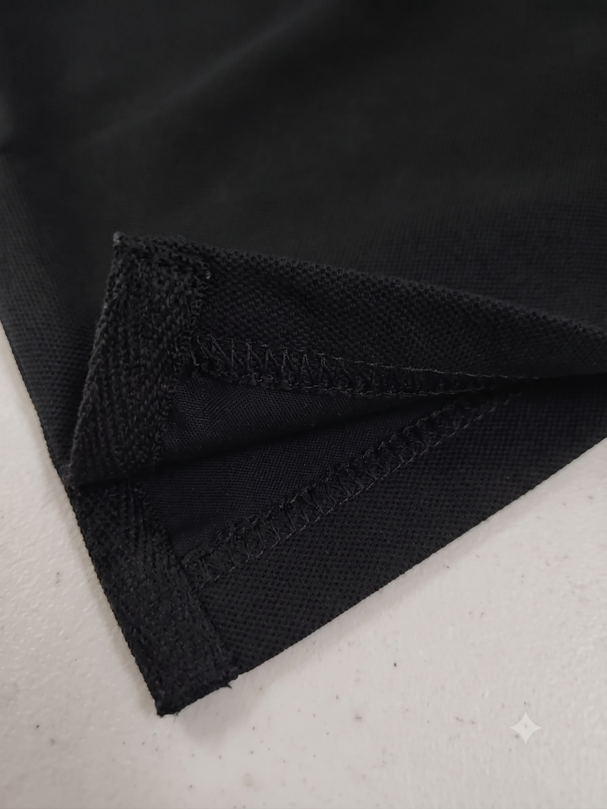 Men's Premium Mars Fabric Performance Polo T-Shirt - BLACK