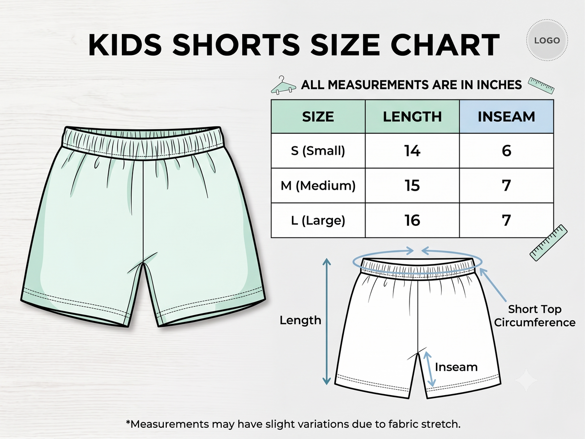 Boys 4-Way Stretch Lycra Micro Shorts | Black