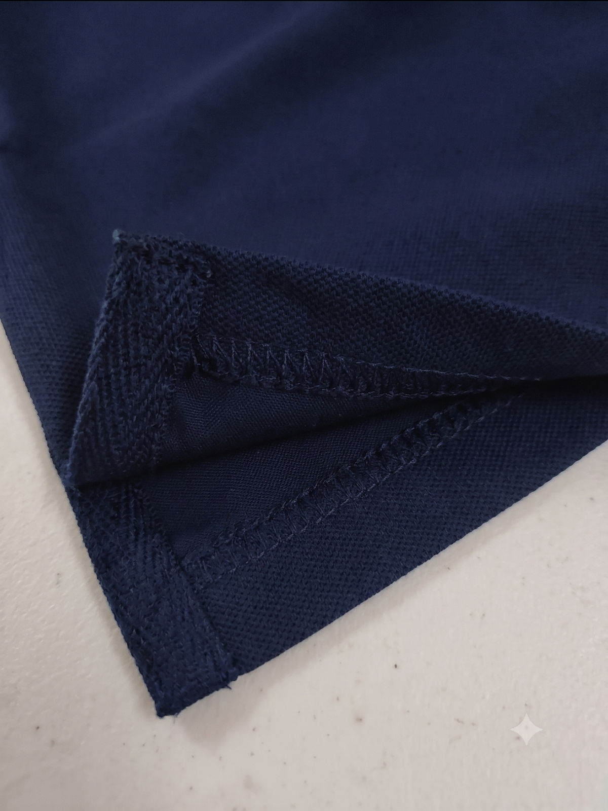 Men's Premium Mars Fabric Performance Polo T-Shirt - Navy
