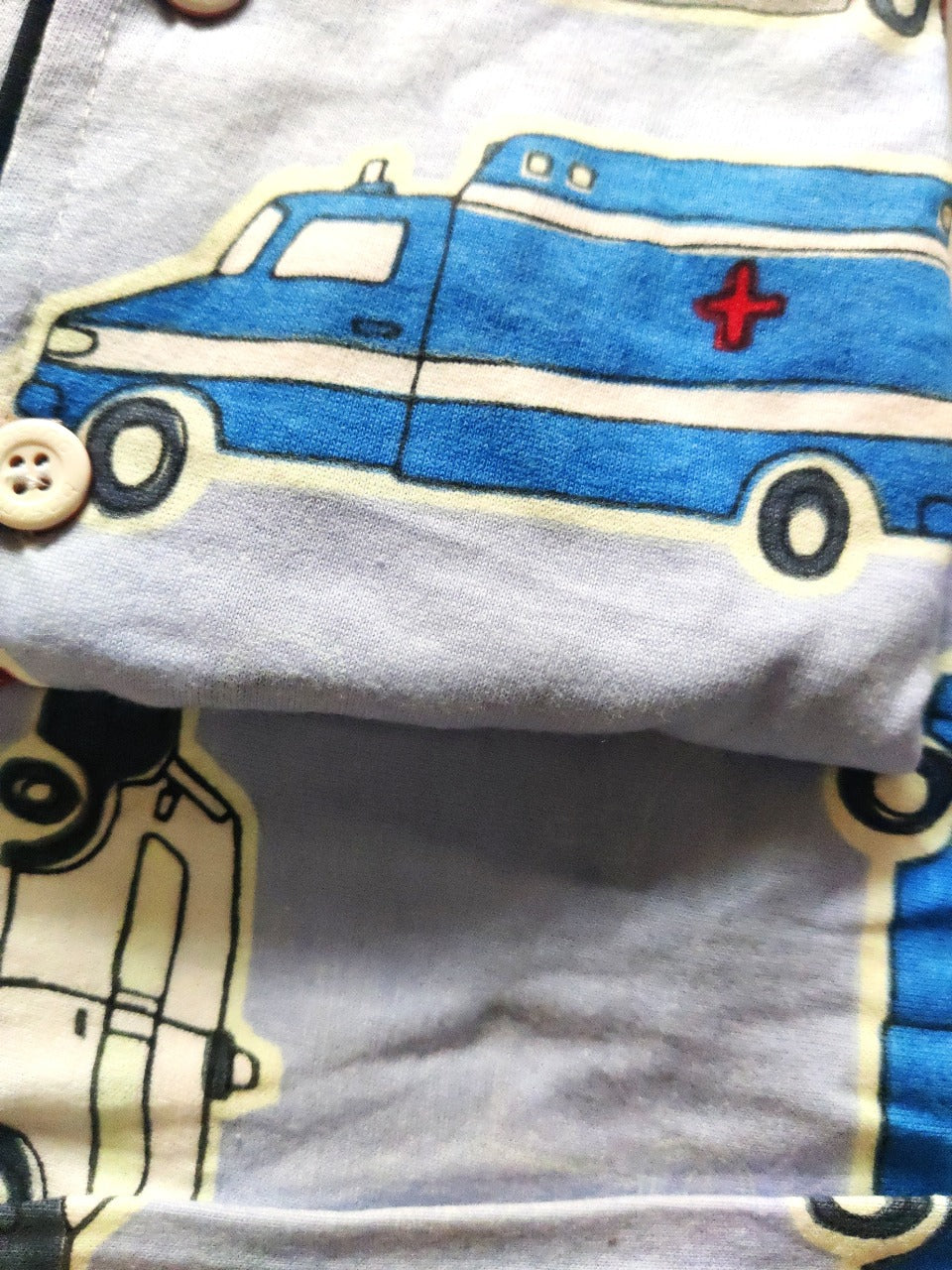 Kid's Collar night Suits (Vehicle) - sanright