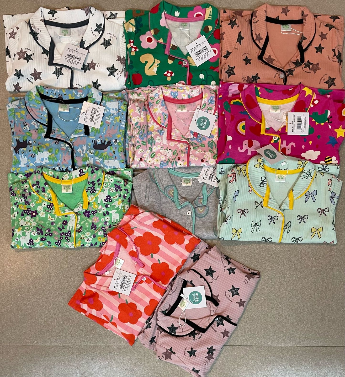 Premium Collar T-Shirt with Pant (Bright Red)