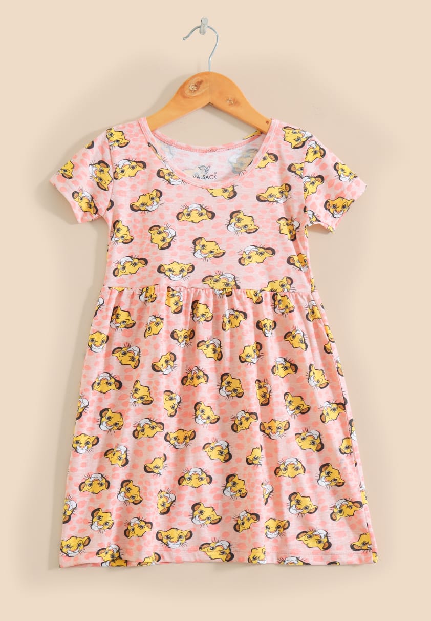 Half Sleeves Cotton Frocks (Simba)