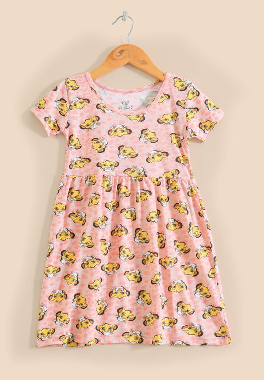 Half Sleeves Cotton Frocks (Simba)