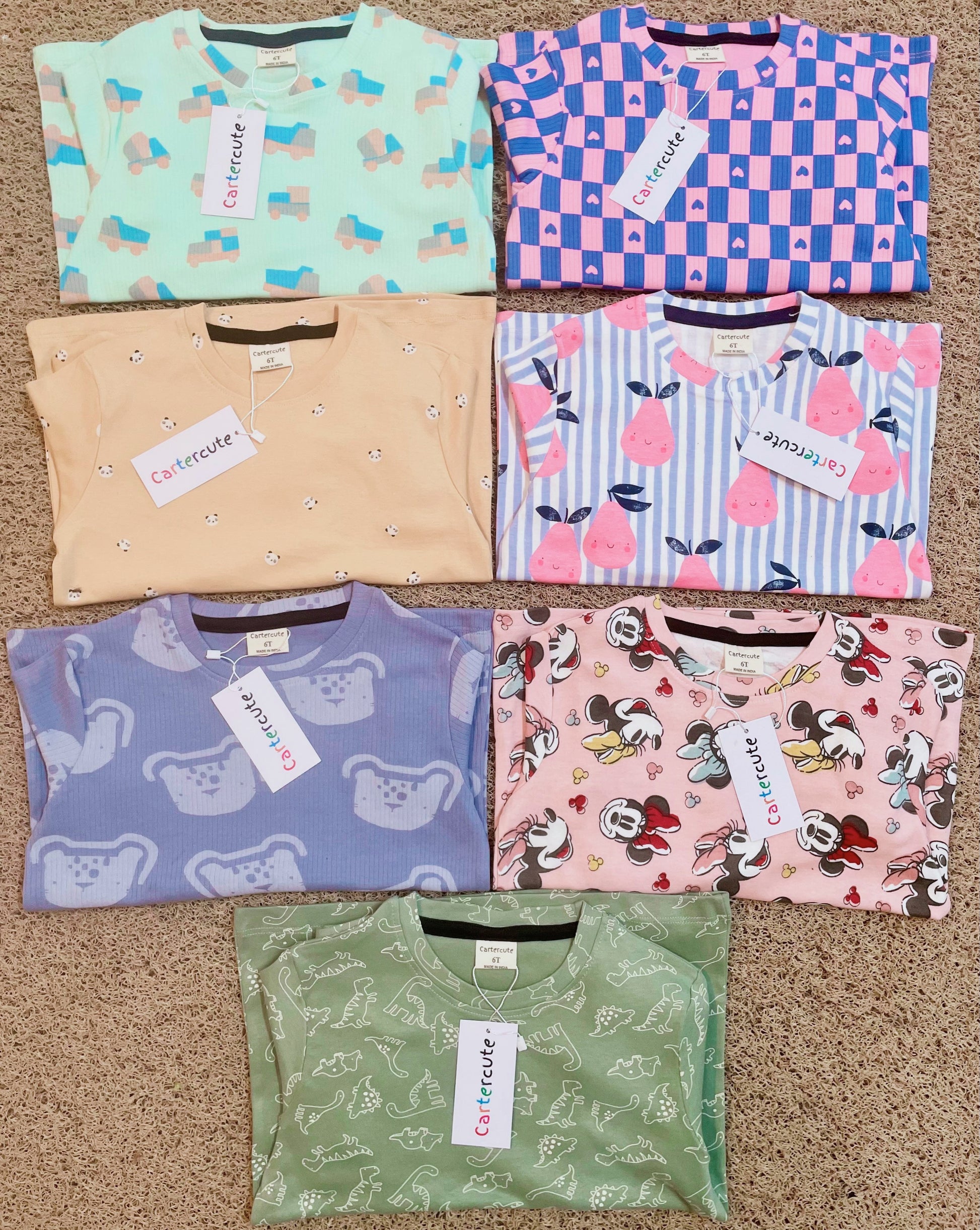 Shorts Sleeves Tshirt with Shorts Sets (Yellow Panda) - sanright