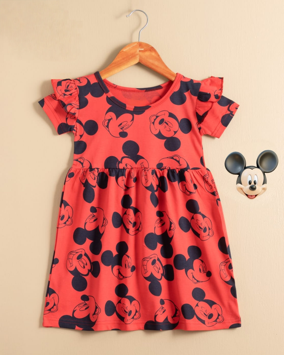 Half Sleeves Frill Frocks (Big Red Micky)