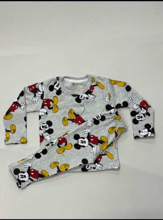 Kids’ Loungewear Winter set (Only Micky)  (2-10 Yrs)