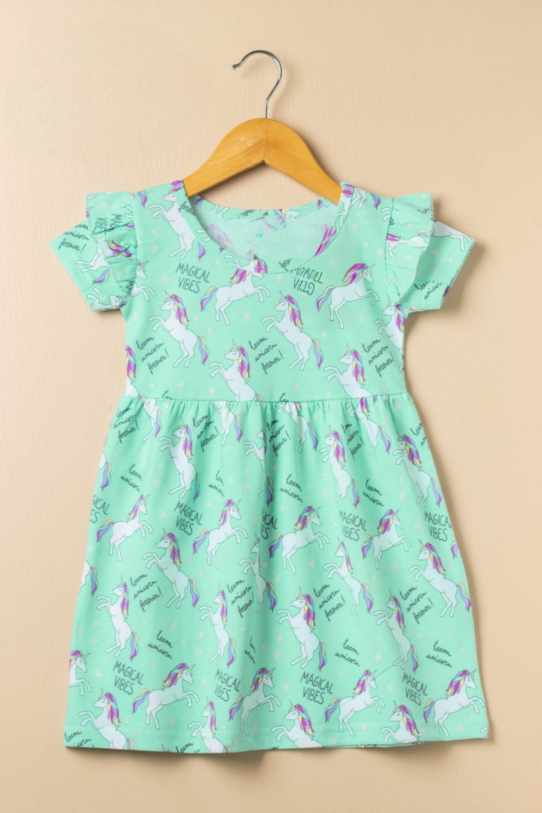 Half Sleeves Frill Frocks (Magical Vibes)