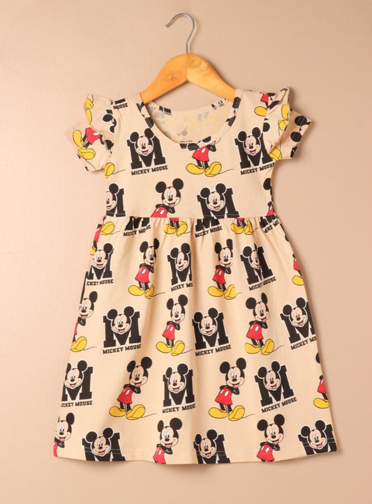 Half Sleeves Frill Frocks (M for Micky)