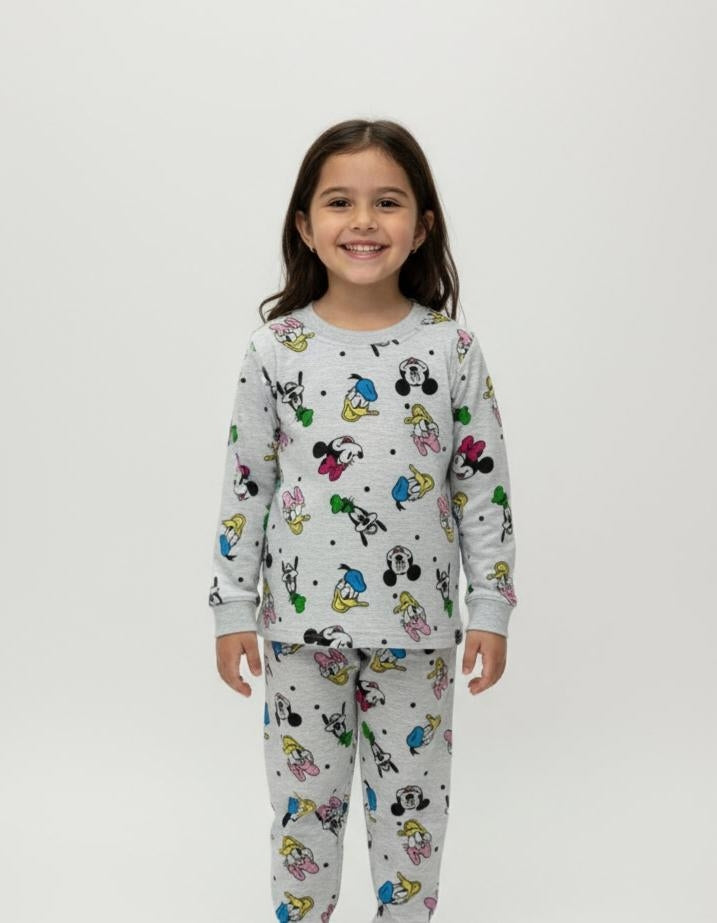 Kids’ Loungewear Winter set (Micky & Friends)  (2-10 Yrs)