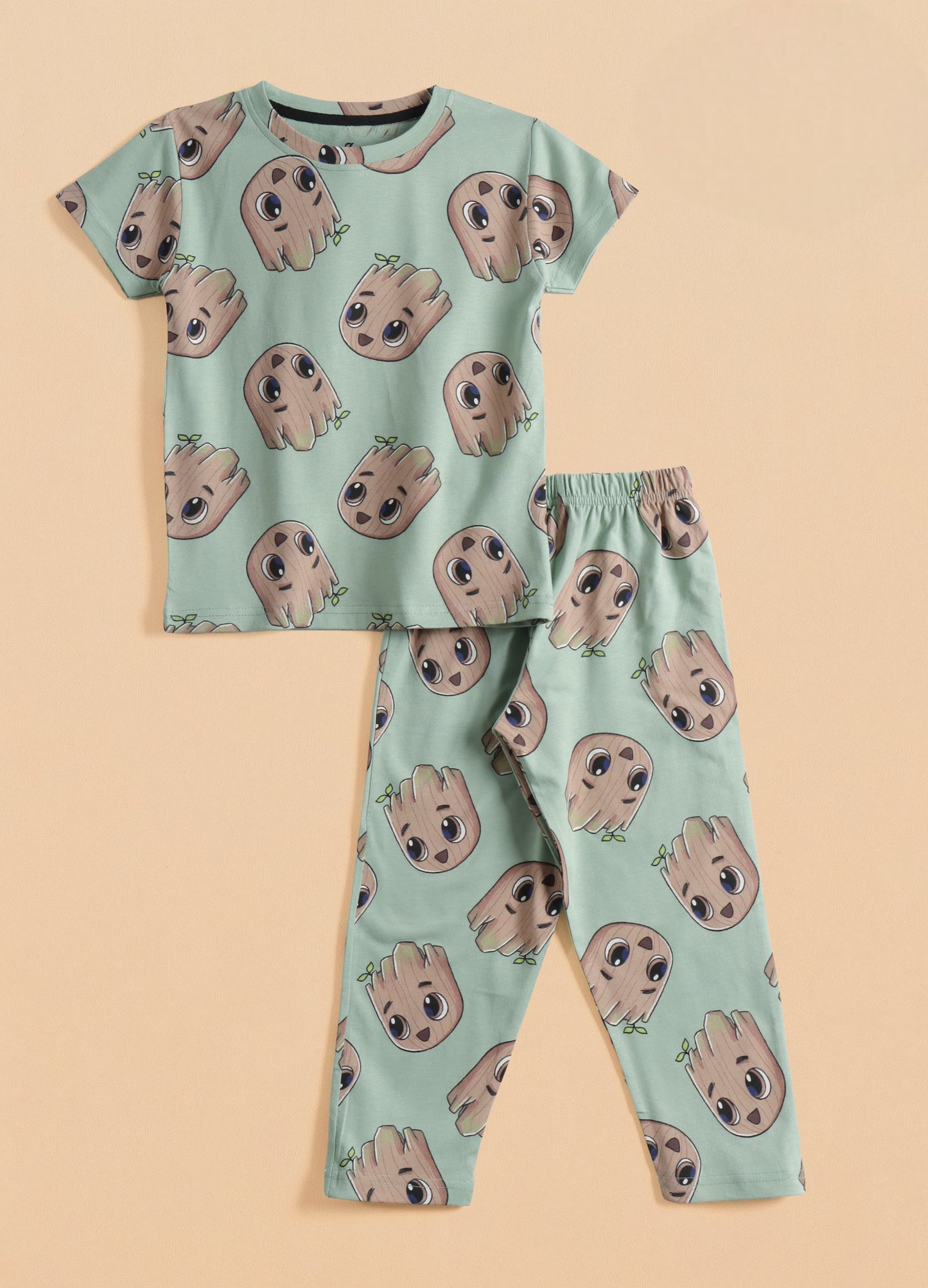 Premium Half Sleeves Pajama Set (Root Head)