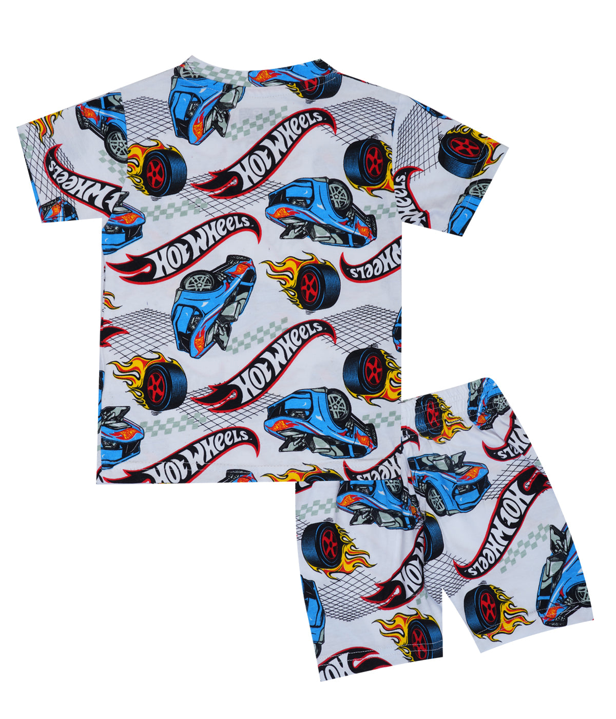Shorts Sleeves Tshirt with Shorts Sets (Hot Wheels) - sanright