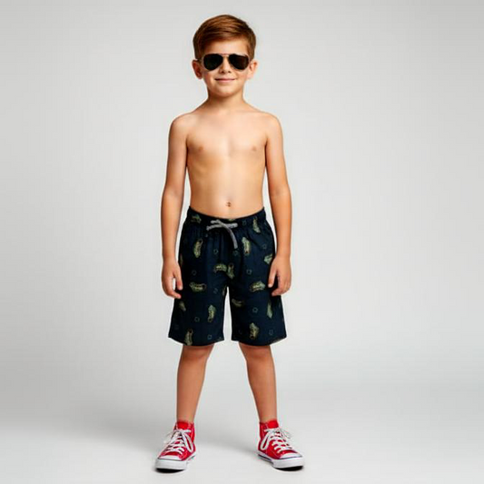 Kids' Printed Shorts - SHOE
