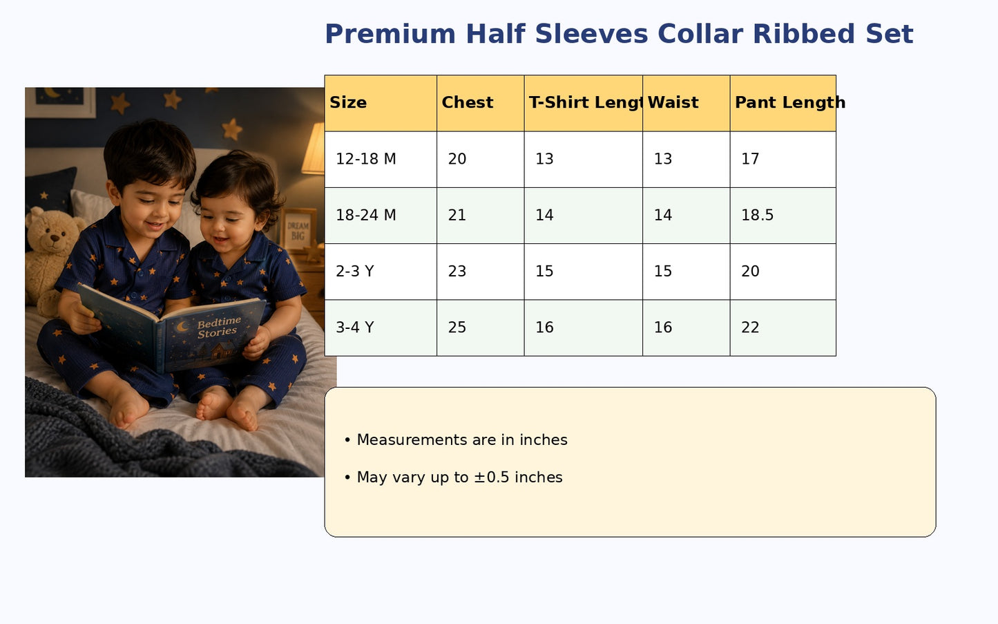 Premium Ribbed Collar Sets (Brown Big Teddy)