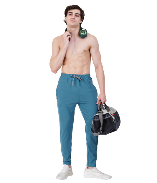 SUPER DRY FlexFit Men's Slim Joggers - ICE BLUE
