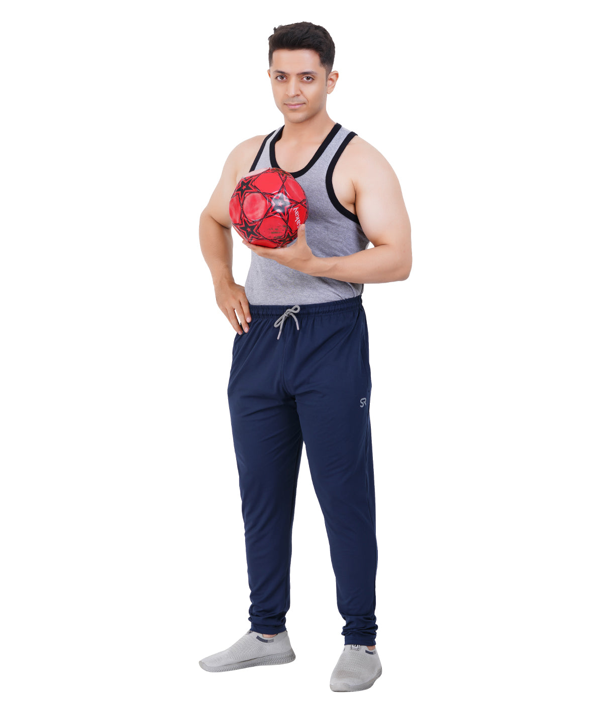 LYCRA FOURWAY SOLID NAVY - sanright