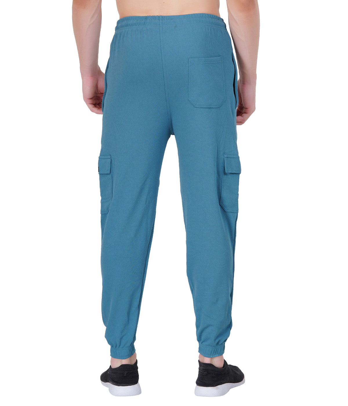NextGen Premium Textured Lycra Twill Cargo Pants ICE BLUE