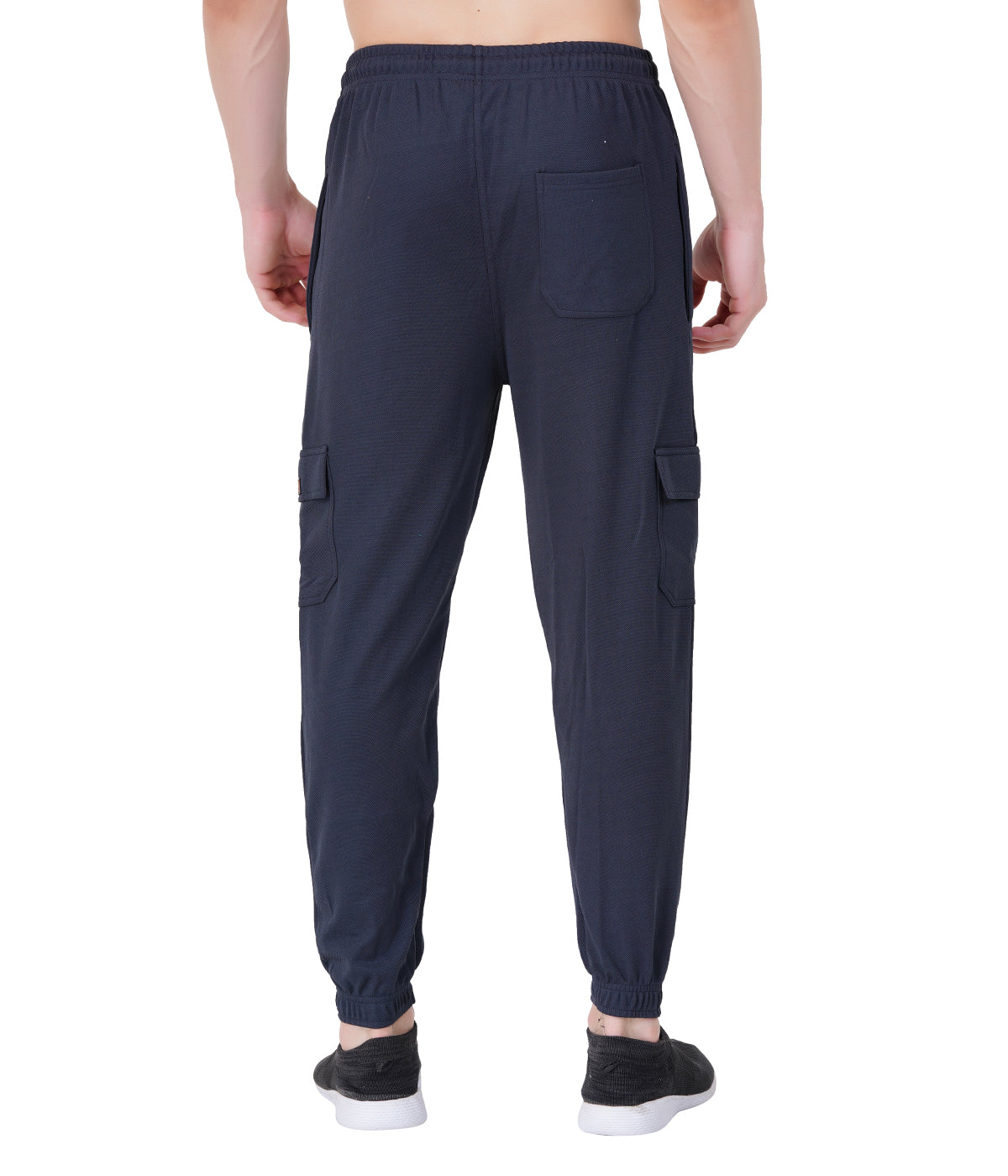 NextGen Premium Textured Lycra Twill Cargo Pants- STEEL GREY