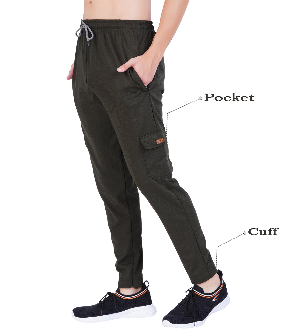 NextGen Premium Textured Lycra Twill Cargo Pants OLIVE