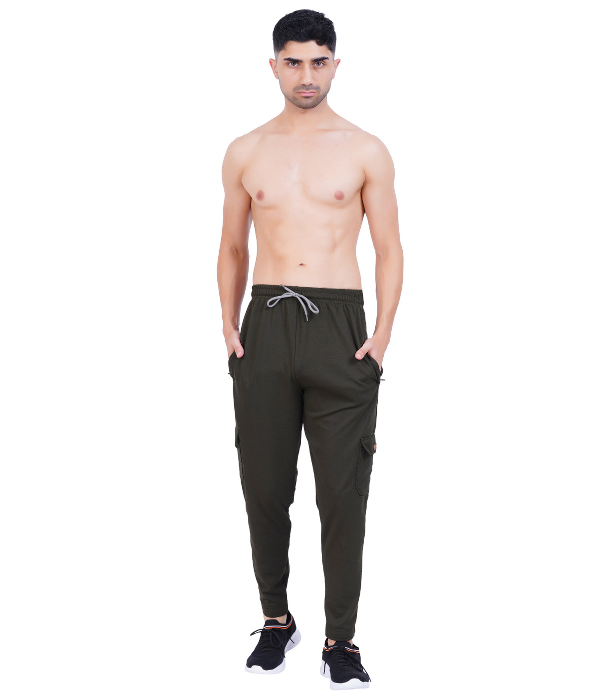 NextGen Premium Textured Lycra Twill Cargo Pants OLIVE