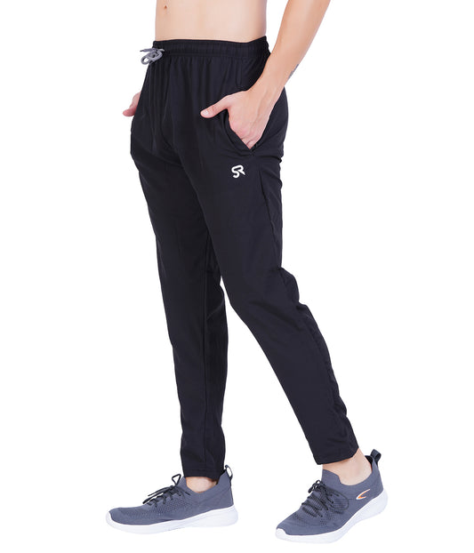 LIGHT WEIGHT LYCRA PANT BLACK - sanright