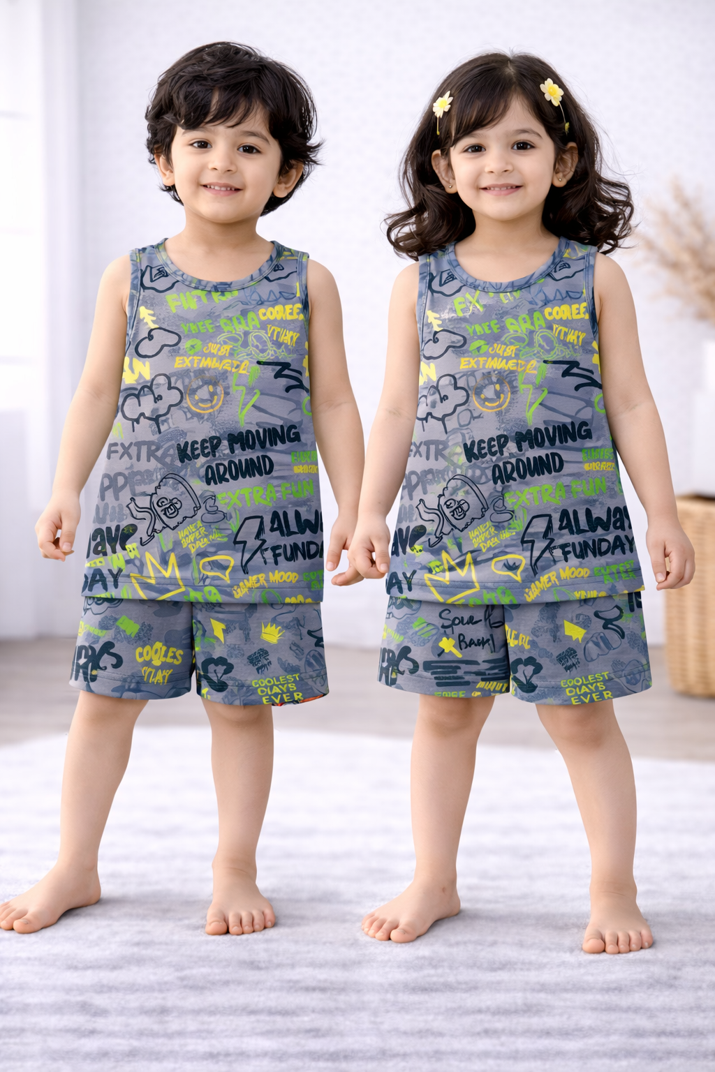 Sleeveless Shorts Sets (Just Be Ready)