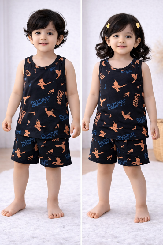 Sleeveless Shorts Sets(Daffy)