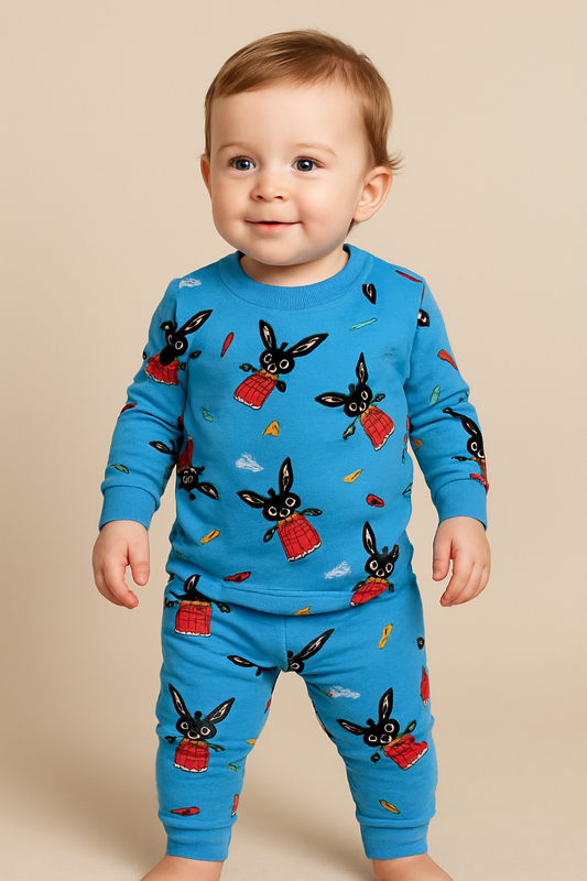 INFANT Kids’ Loungewear Winter set  (Blue Stitch)