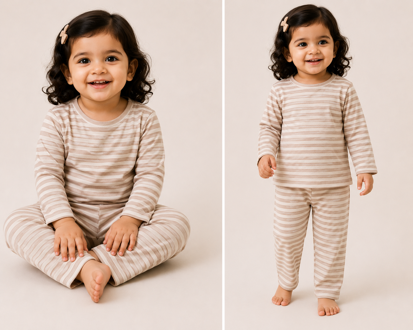 Soft Cotton Full sleeves Tshirt with Pant (Snow Stripes)