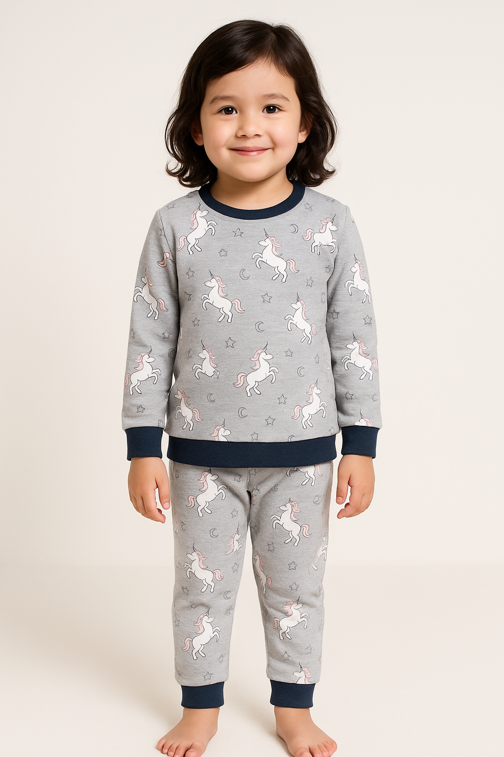 Exclusive Winter Wear (Grey Unicorn) (Heavy FLEECE)