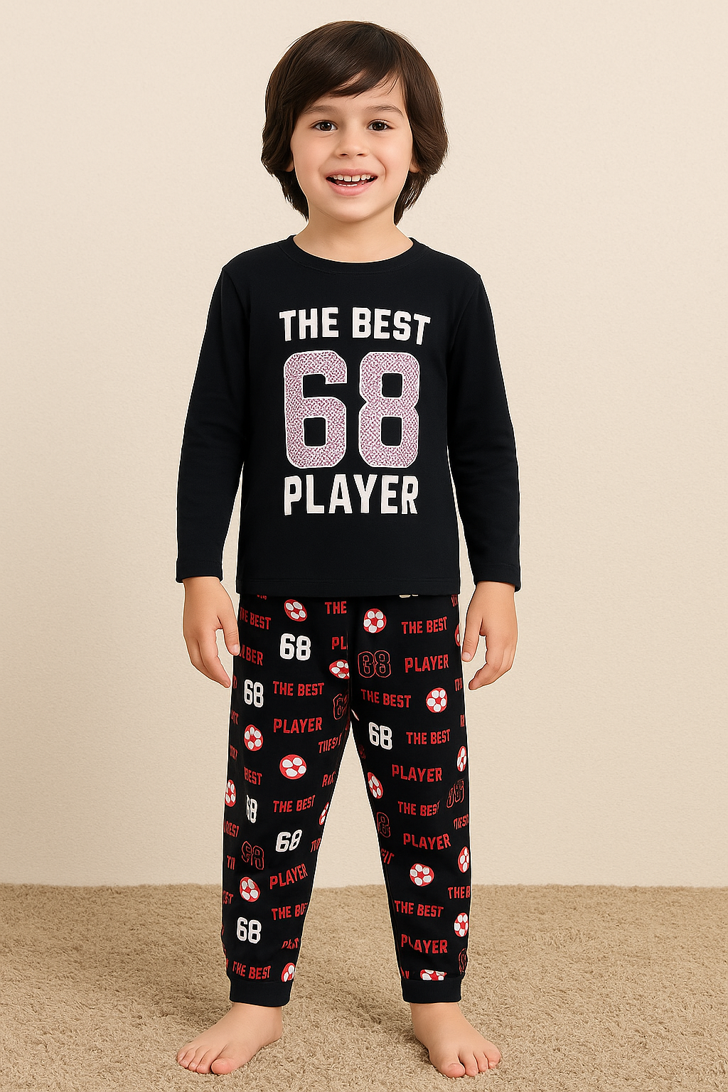 Premium Full sleeves Tshirt with Pant (68 Player)