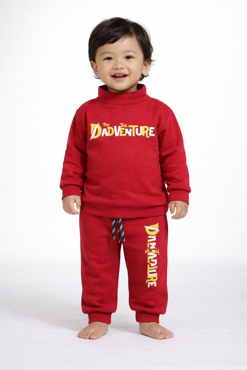 Premium Winter High Neck Pant Set For Kids(The ADVENTURE)